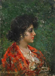 Porträt einer jungen Dame